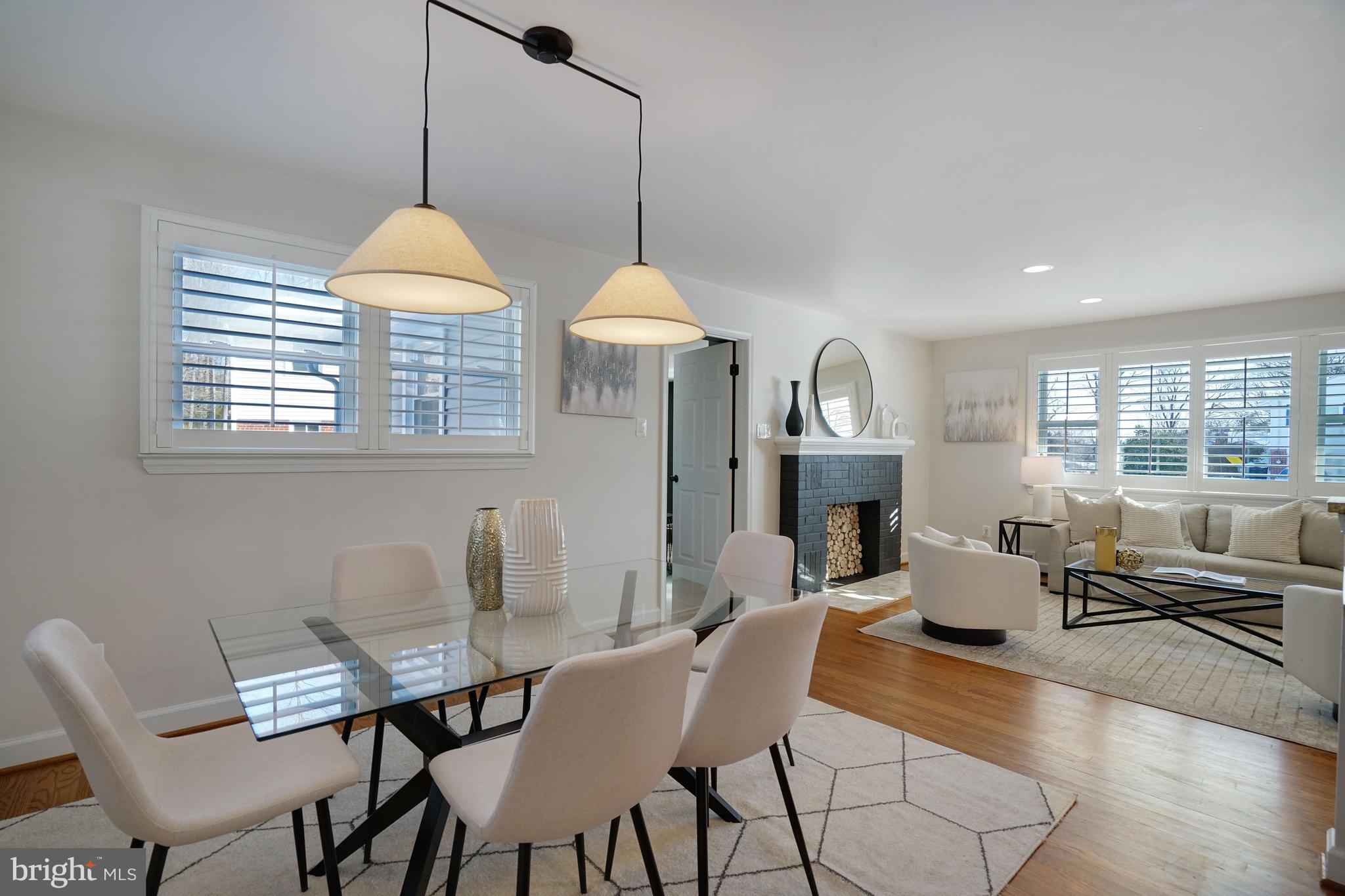 6726 Bostwick Drive Springfield, VA 22151 - Photo 12 of 63 Ample Dining Space w/Loads of Windows