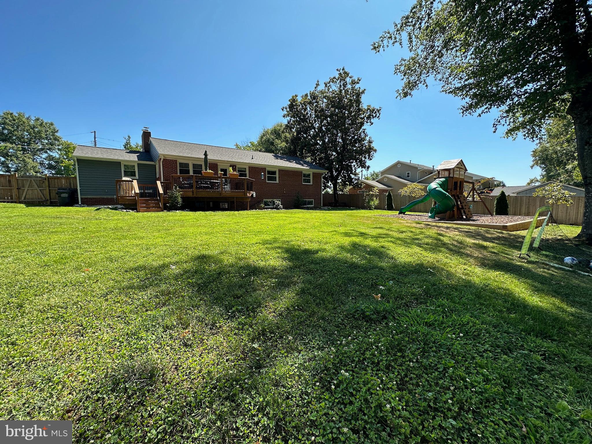6726 Bostwick Drive Springfield, VA 22151 - Photo 59 of 63 View of House from Rear of Property