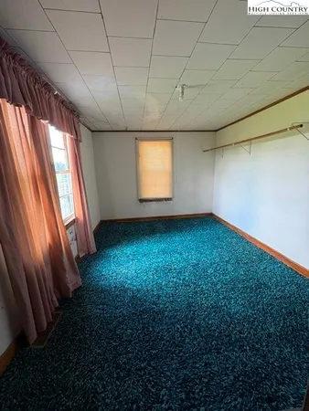 a view of a big room with closet area