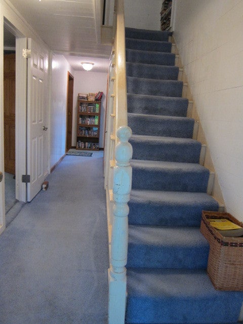 2025 Pete Lynch Road Secondcreek, WV 24974 - Photo 39 of 94 Staircase and Lower Hallway on First floor.