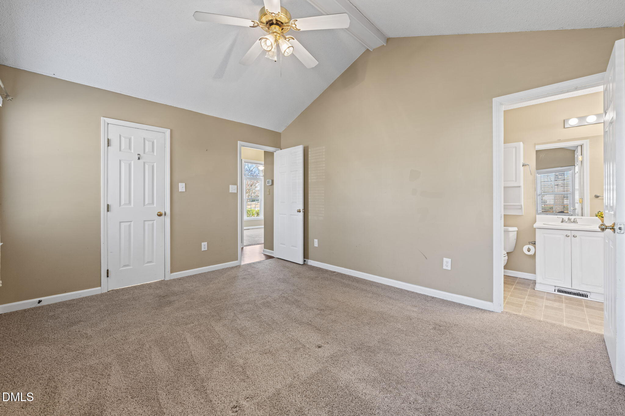 307 Laurel Ridge Drive Clayton, NC 27520 - Photo 17 of 51 an empty room with fan and entrance