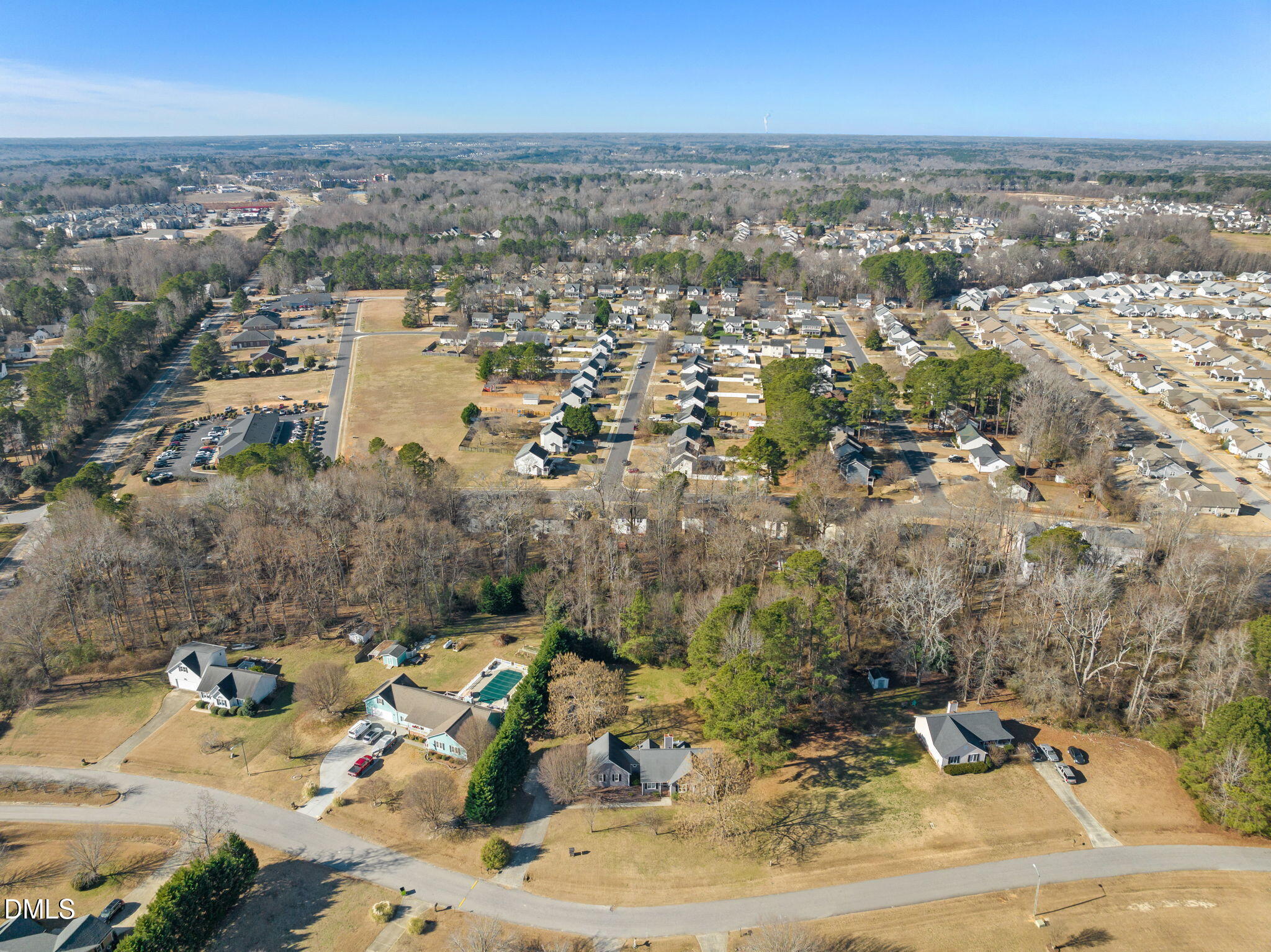 307 Laurel Ridge Drive Clayton, NC 27520 - Photo 49 of 51 an aerial view of a city with beach