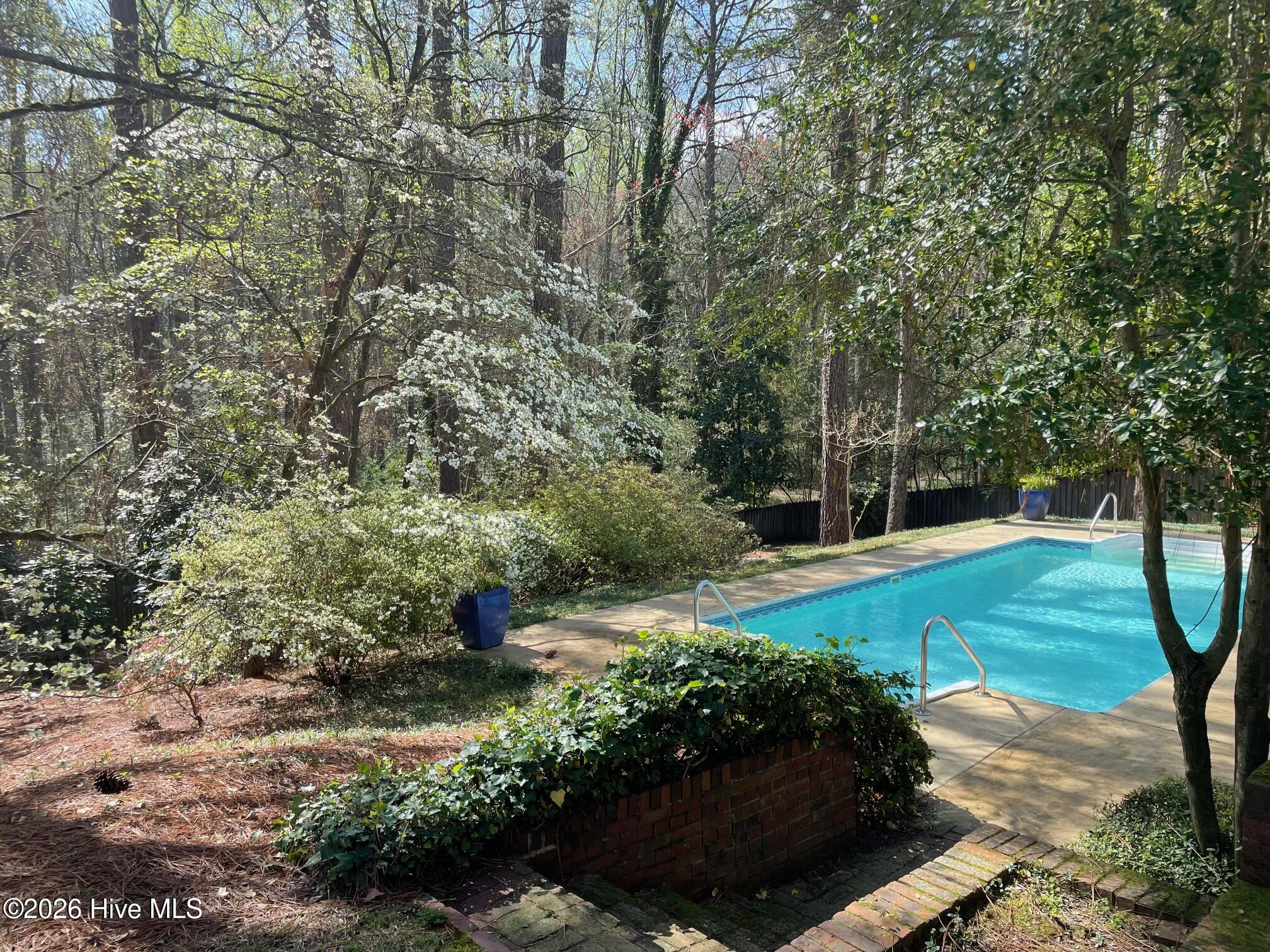 957 Sandavis Road Southern Pines, NC 28387 - Photo 5 of 21 Backyard with Pool 1