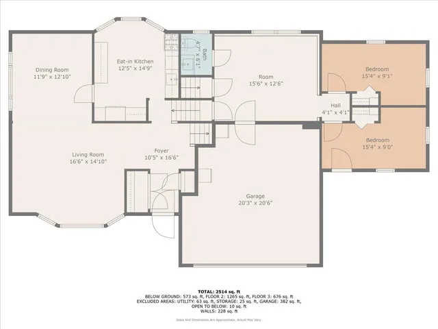 a picture of a bench in a building