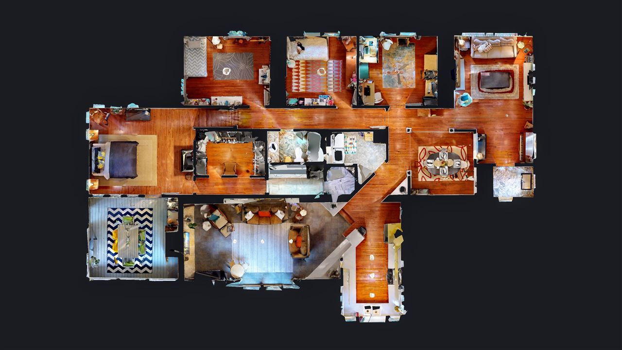4212 Windsor Place Raleigh, NC 27609 - Photo 28 of 30 Matterport Plan View