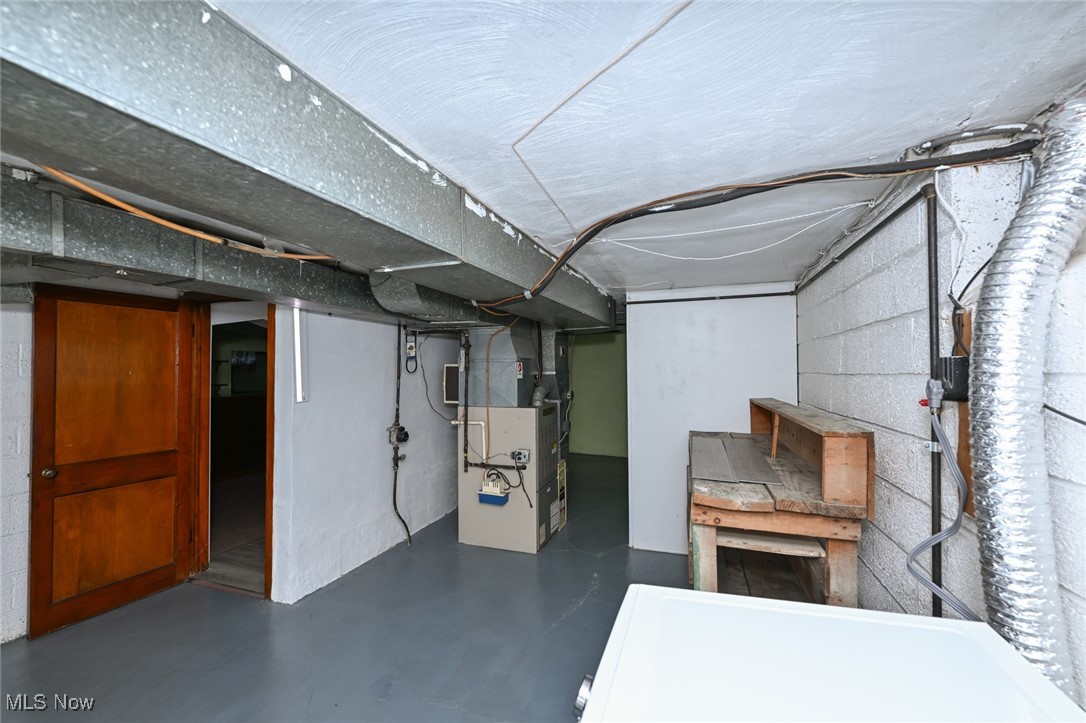 4033 Wyncote Road South Euclid, OH 44121 - Photo 23 of 25 Basement with heating unit