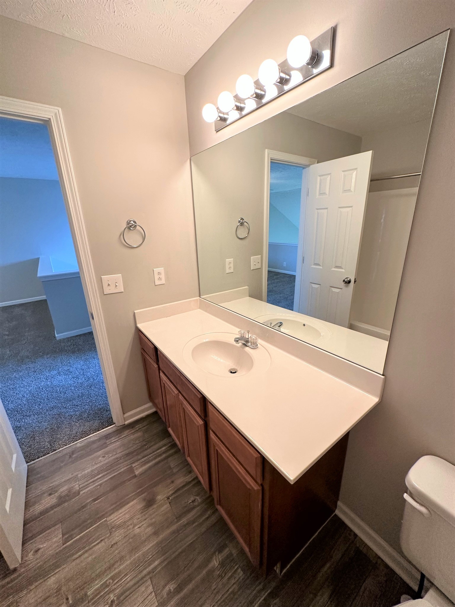 113 Lancaster Gate Place Murfreesboro, TN 37128 - Photo 22 of 28 a bathroom with a sink and a mirror