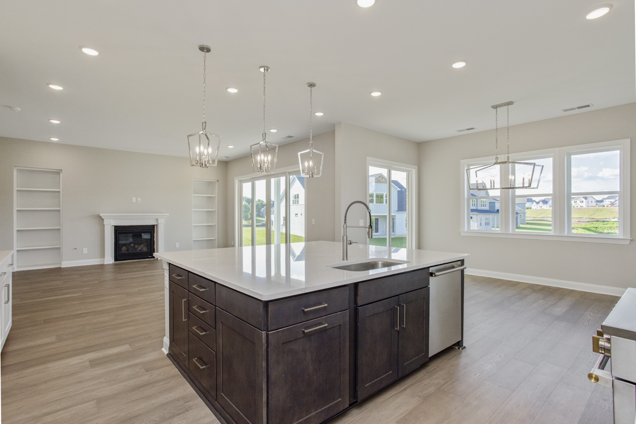 7005 Thunderhead Way Spring Hill, TN 37174 - Photo 31 of 63 a kitchen with counter space and windows