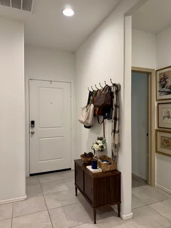 a room with storage and utility