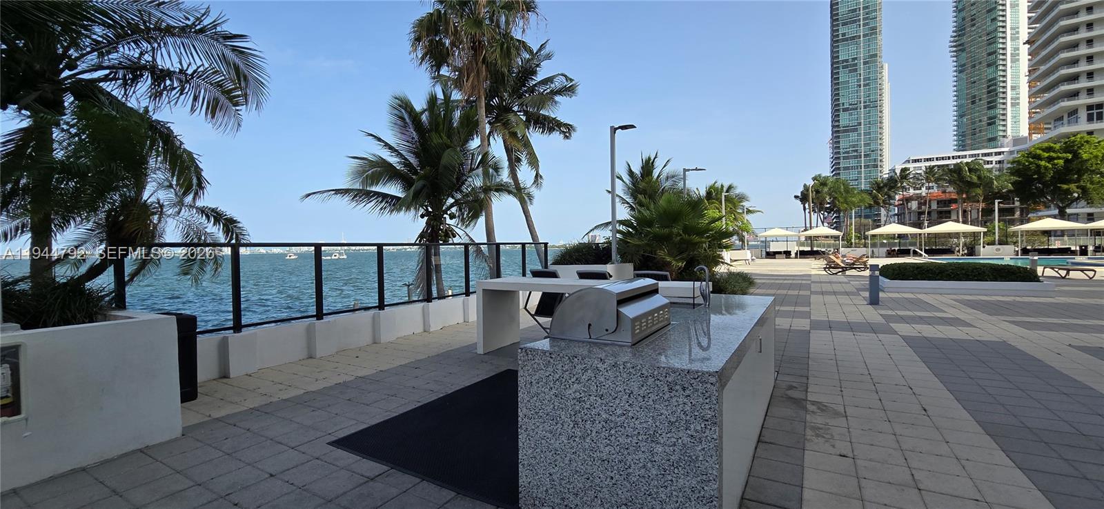 600 Northeast 36th Street, Unit 1509 Miami, FL 33137 - Photo 18 of 21 a view of a terrace with sitting area