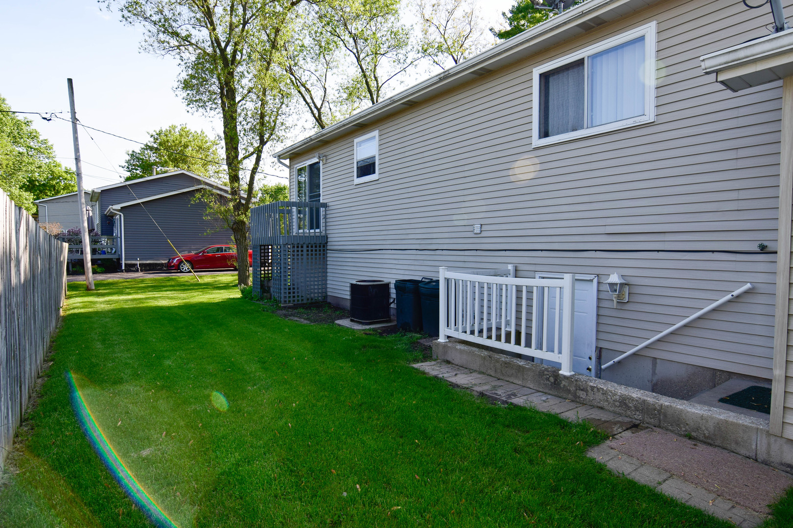 11415 West Edgewood Road Beach Park, IL 60087 - Photo 6 of 29 a view of a backyard with a small cabin