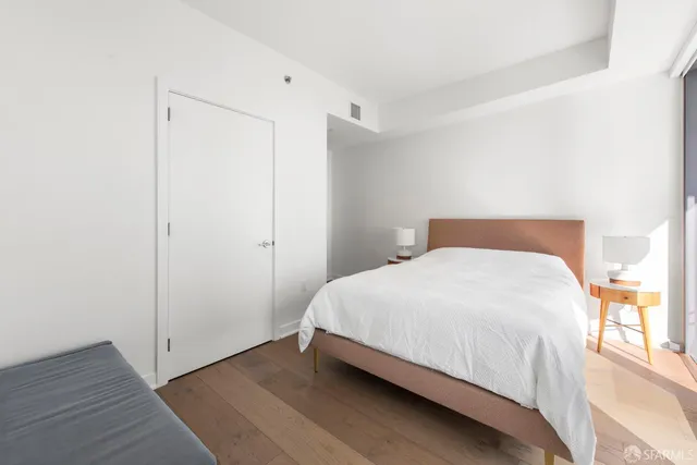 a view of a balcony dining room with furniture