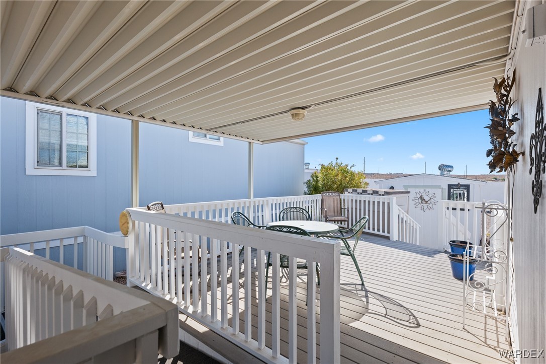 2000 Ramar Road, Unit 358 Bullhead City, AZ 86442 - Photo 27 of 59 Deck