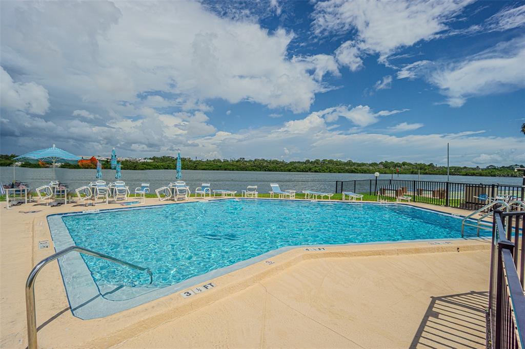 1 Windrush Boulevard, Unit 54 Indian Rocks Beach, FL 33785 - Photo 31 of 37 a view of a lake with houses in the back