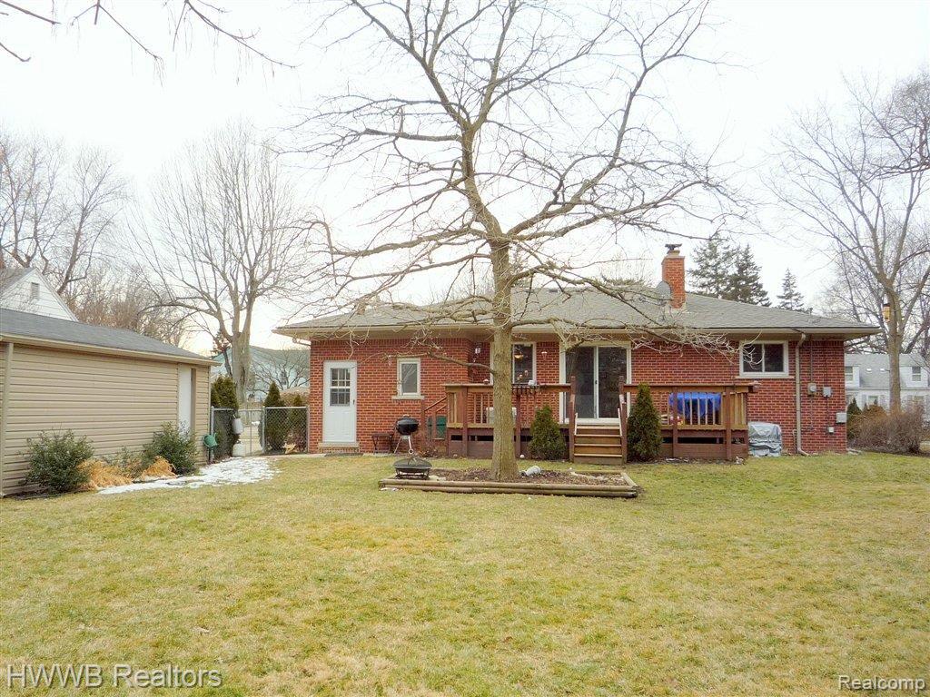 3218 Harvard Road Royal Oak, MI 48073 - Photo 19 of 21 Backyard