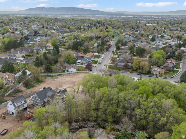 1544 East 1200 S Street Springville, UT 84663 - Photo 19 of 21 Aerial view of residential area with a mountain backdrop