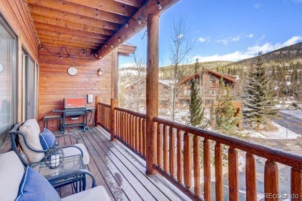 97 Kinney Way, Unit A Winter Park, CO 80482 - Photo 22 of 27 a view of balcony with chairs