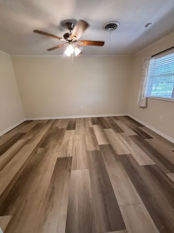 wooden floor in an empty room
