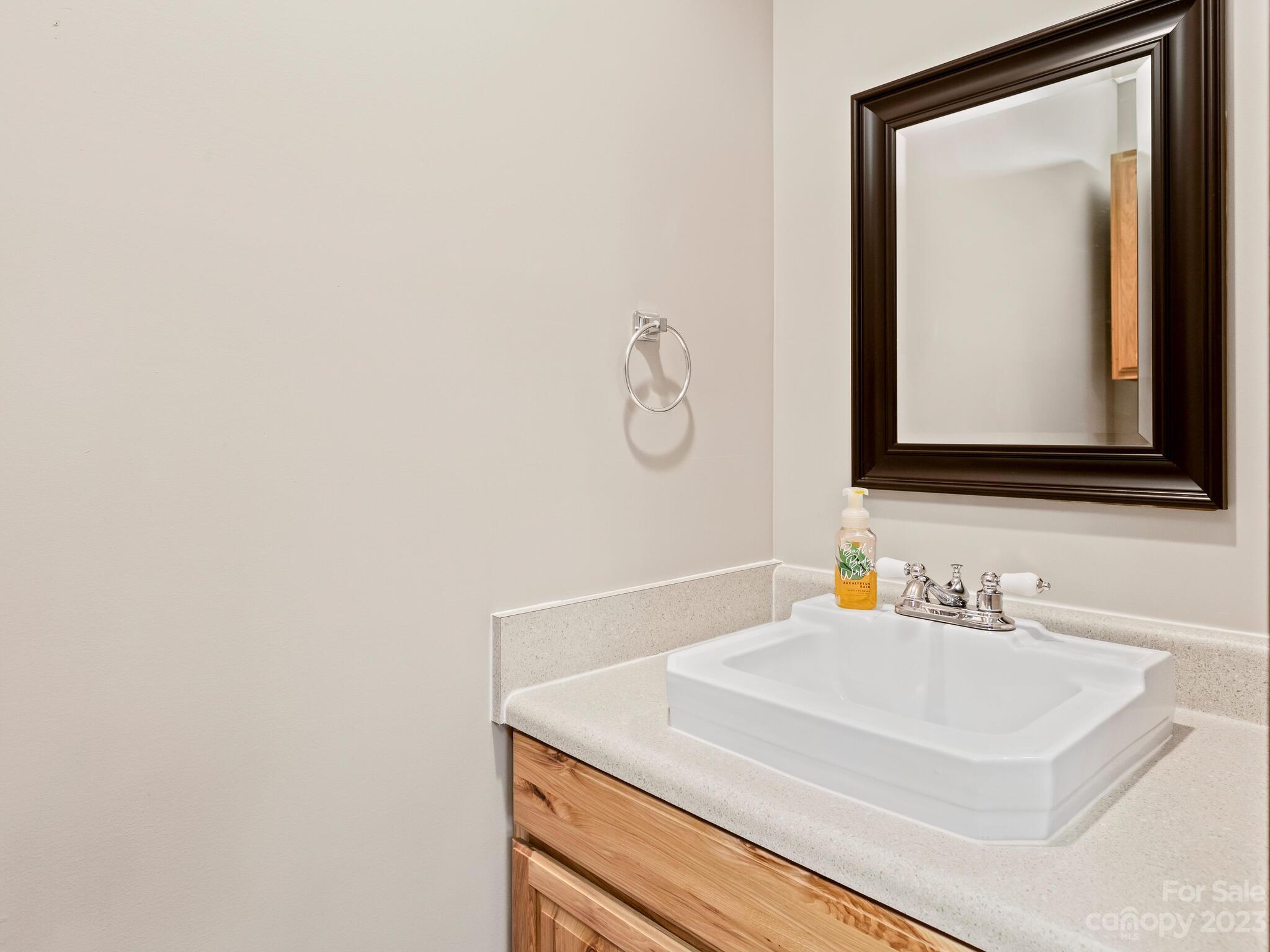 122 Emmas Grove Road Fletcher, NC 28732 - Photo 29 of 48 a bathroom with a sink and a mirror