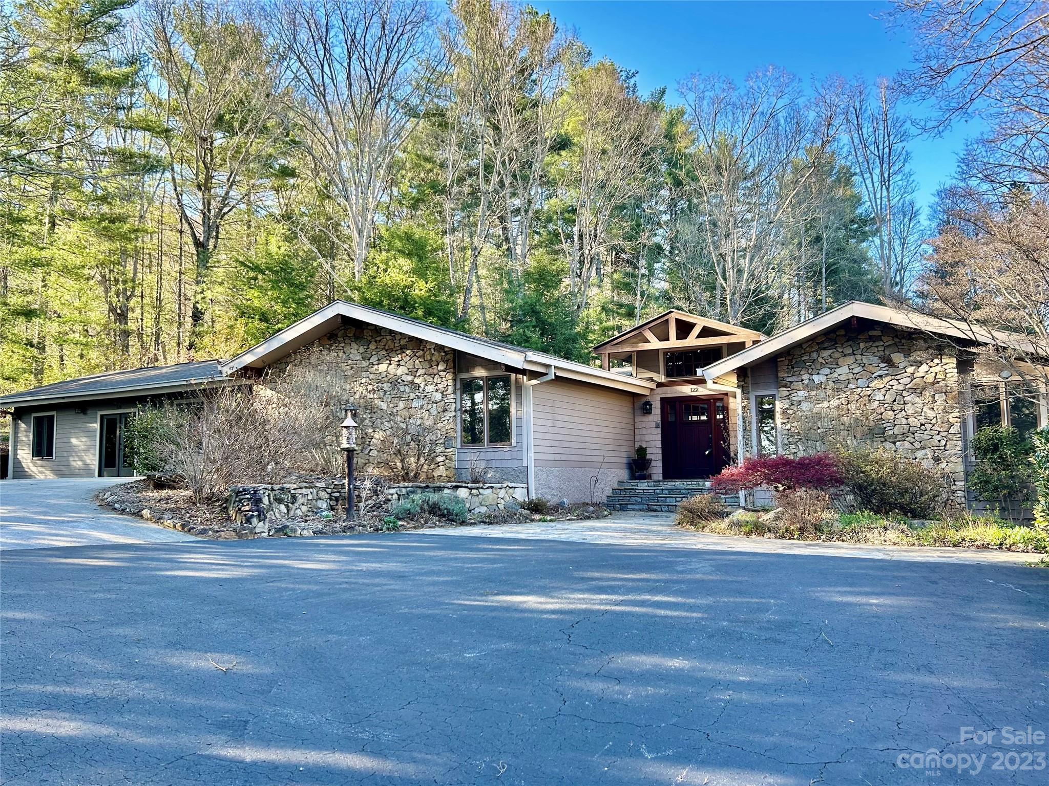 122 Emmas Grove Road Fletcher, NC 28732 - Photo 3 of 48 front view of a house with a yard