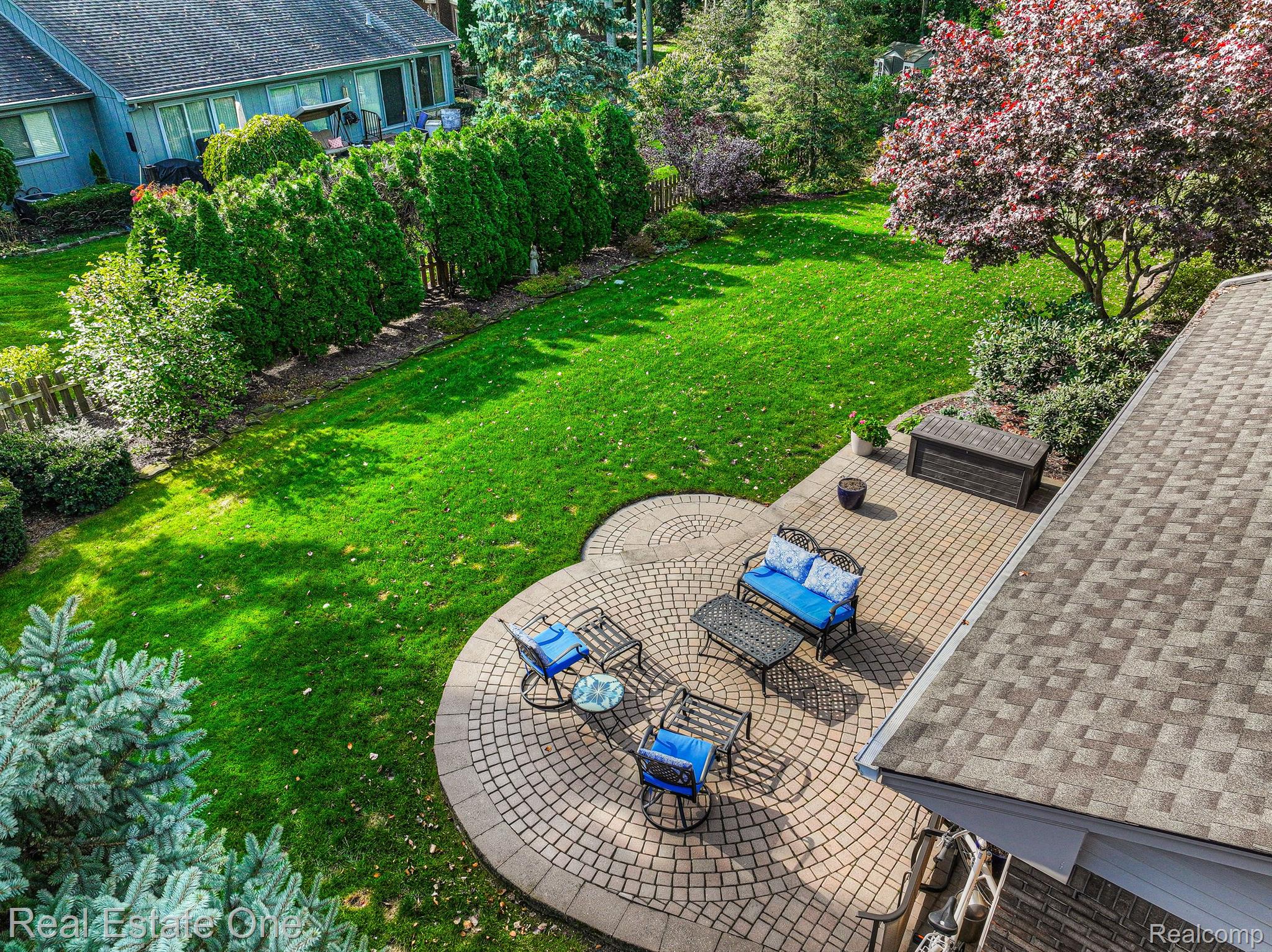 11700 Raintree Court Utica, MI 48315 - Photo 34 of 35 Backyard w/loads of room for entertaining