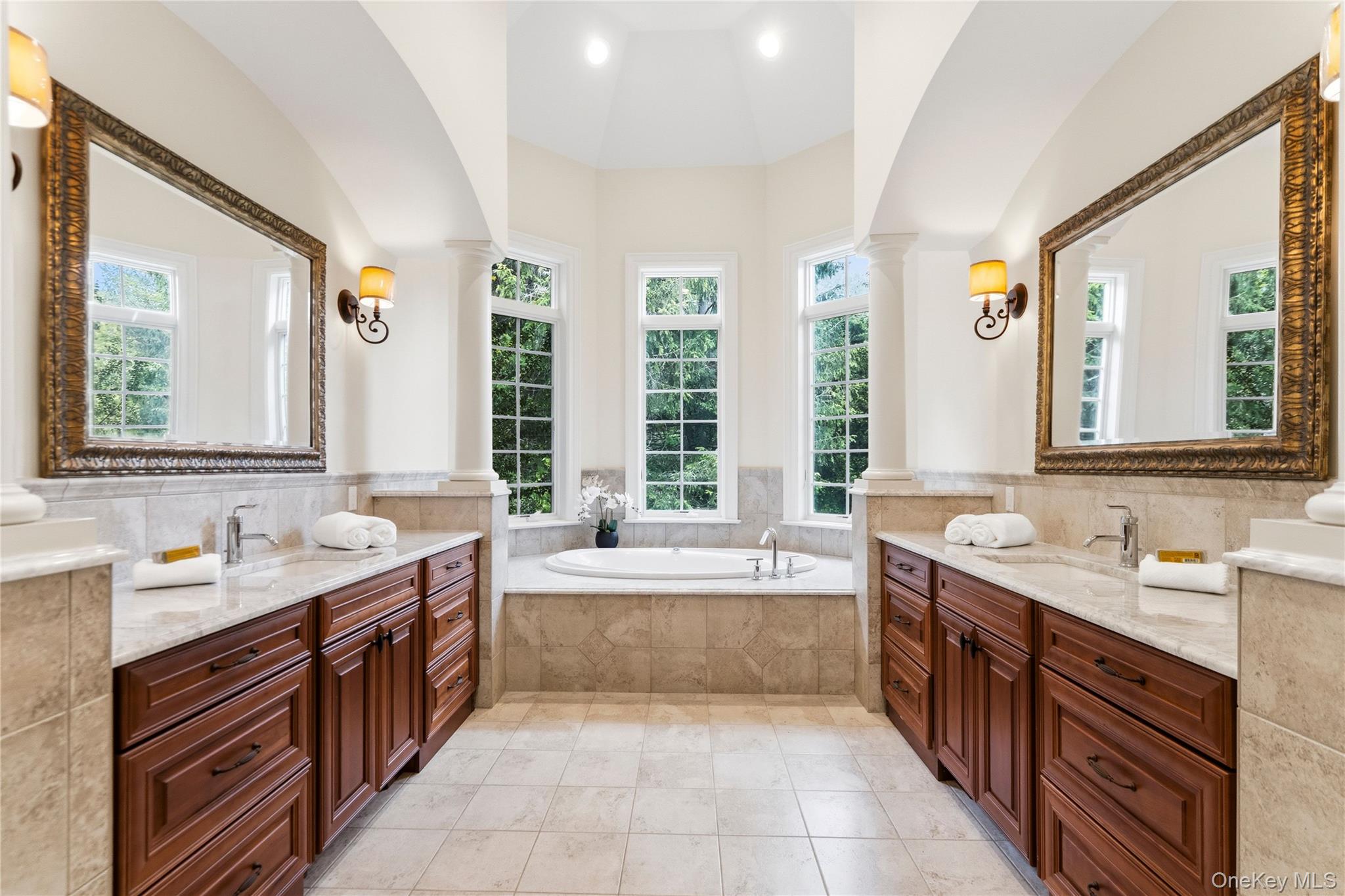 1960 Midlane Road South Syosset, NY 11791 - Photo 27 of 46 a large kitchen with a large window and sink