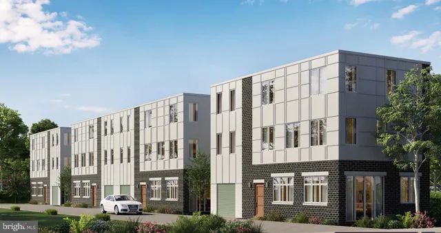 a view of a building with a street