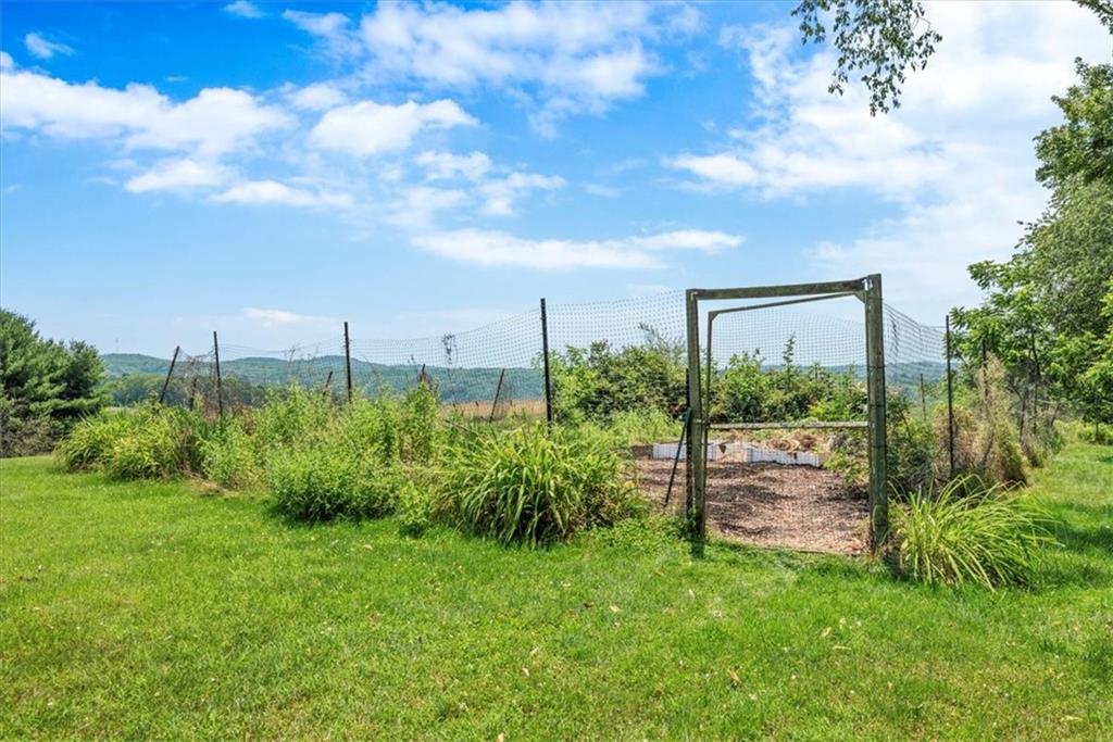 138 Stepp Road Sarver, PA 16055 - Photo 40 of 46 a view of a garden with a bench