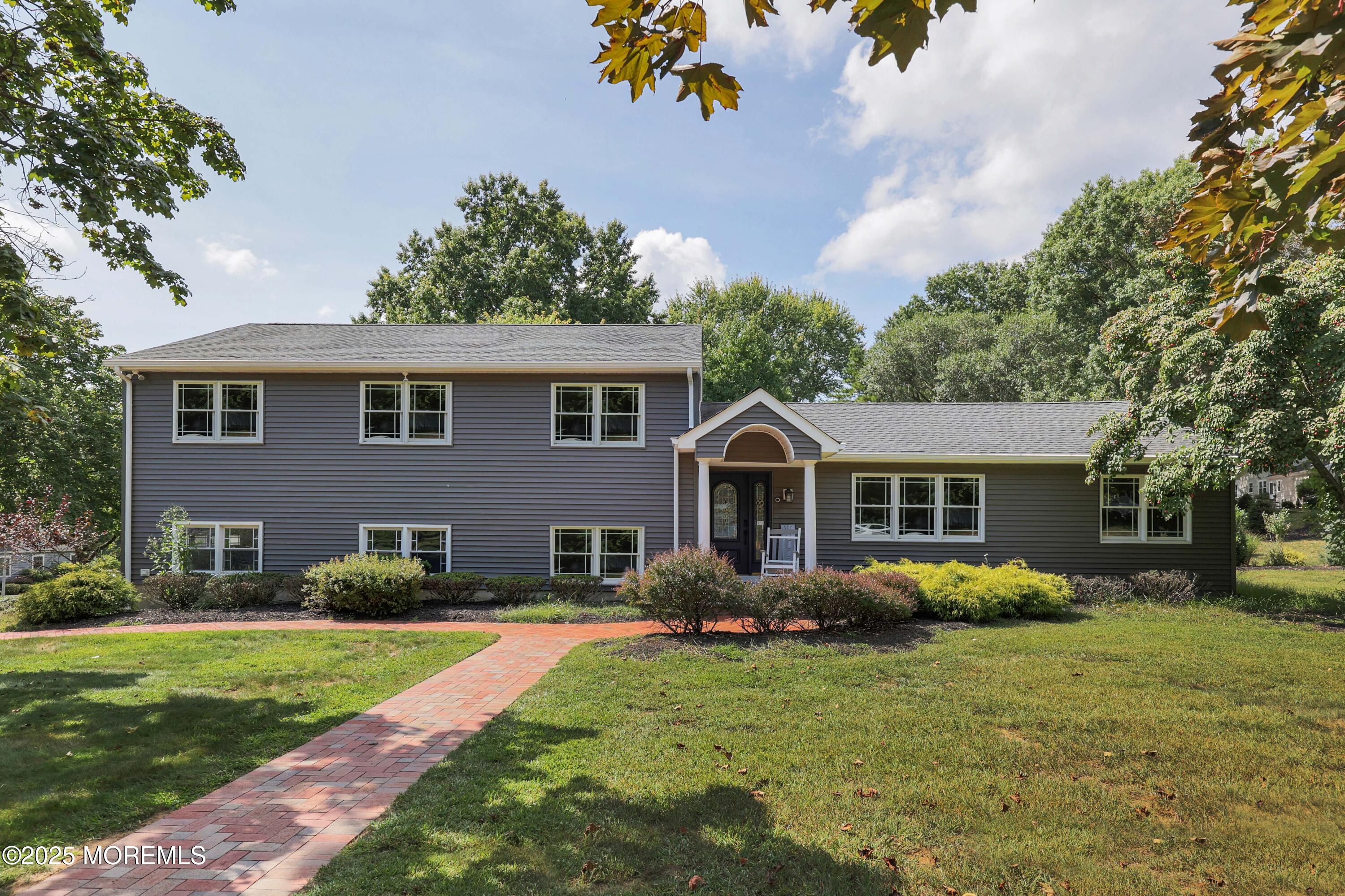 6 Hawthorne Road Red Bank, NJ 07701 - Photo 3 of 40 a front view of house with yard and green space