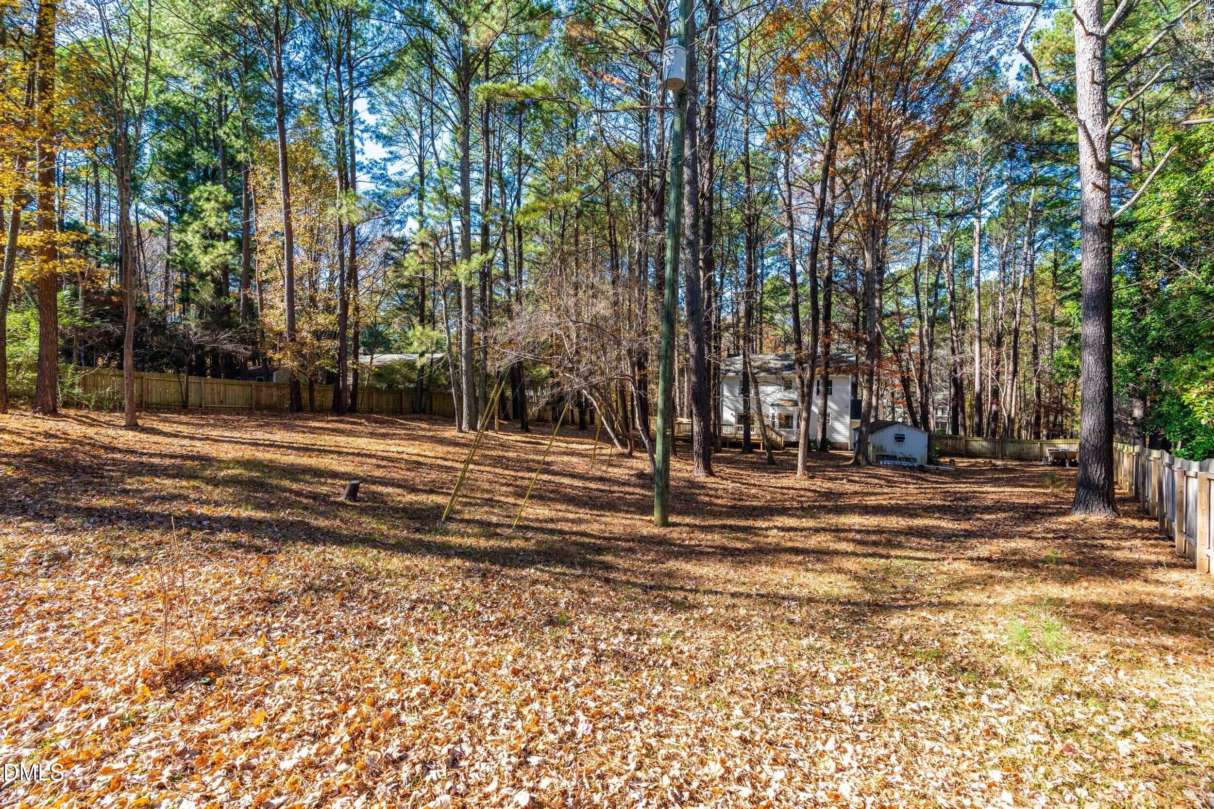 10716 Marthas Way Raleigh, NC 27615 - Photo 29 of 32 a view of park space with trees
