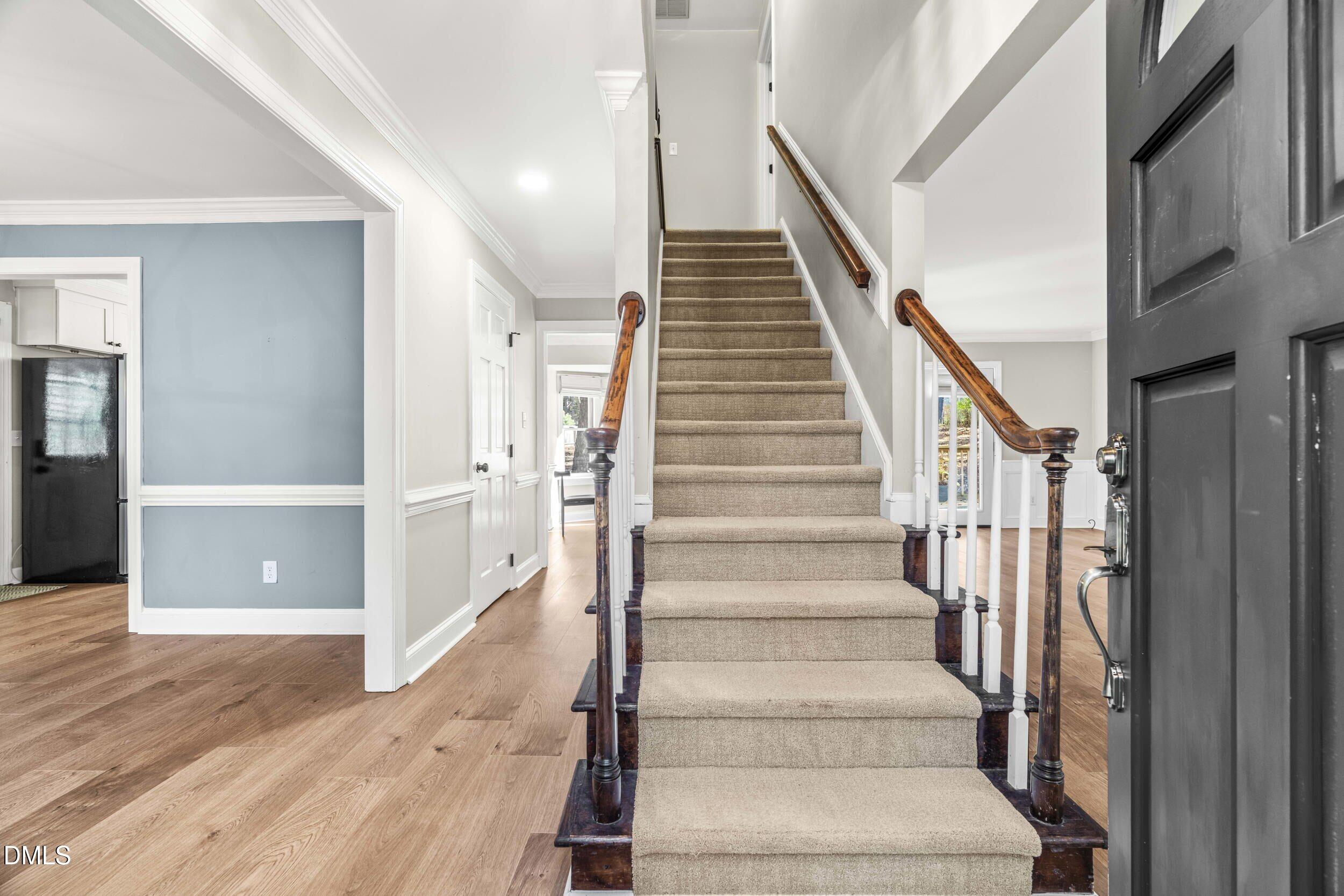 10716 Marthas Way Raleigh, NC 27615 - Photo 4 of 32 a view of an entryway