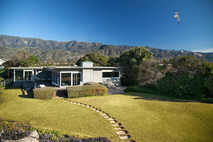 645 Sand Point Road Carpinteria, CA 93013 - Photo 8 of 14 Back Exterior with Mountain View