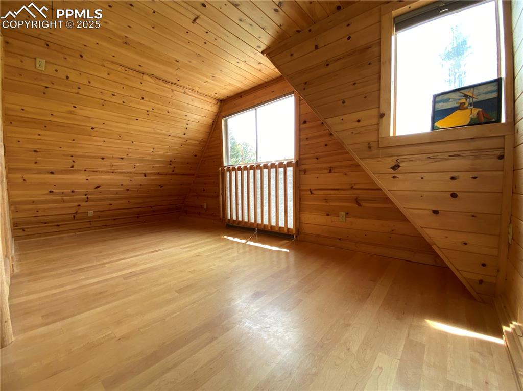 845 Markus Road Woodland Park, CO 80863 - Photo 24 of 40 a view of an empty room with a window