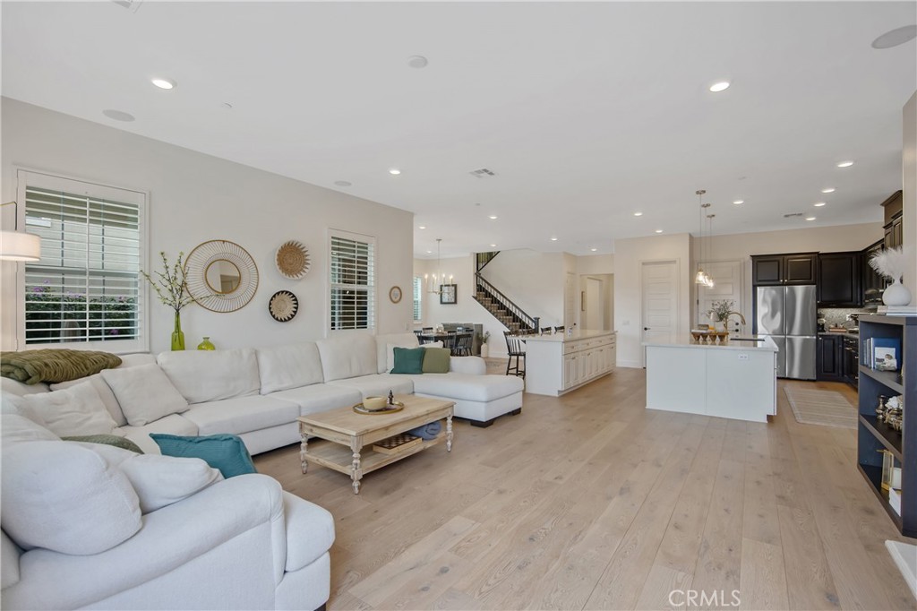 26464 Township Street Saugus, CA 91350 - Photo 17 of 74 a living room with furniture and a wooden floor