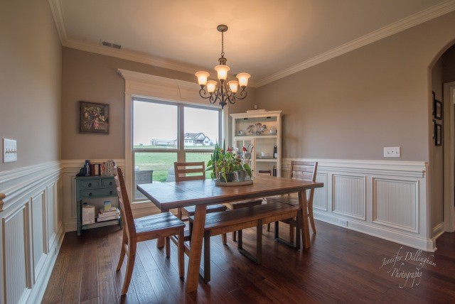 2488 Double Log Cabin Road Lebanon, TN 37087 - Photo 15 of 50 a view of a dining room with furniture window and wooden floor