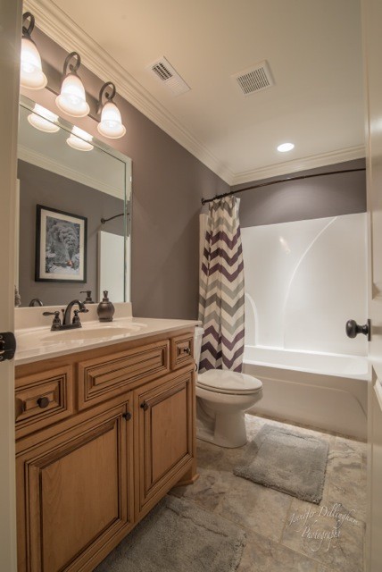 2488 Double Log Cabin Road Lebanon, TN 37087 - Photo 32 of 50 a bathroom with a sink a toilet and a bathtub