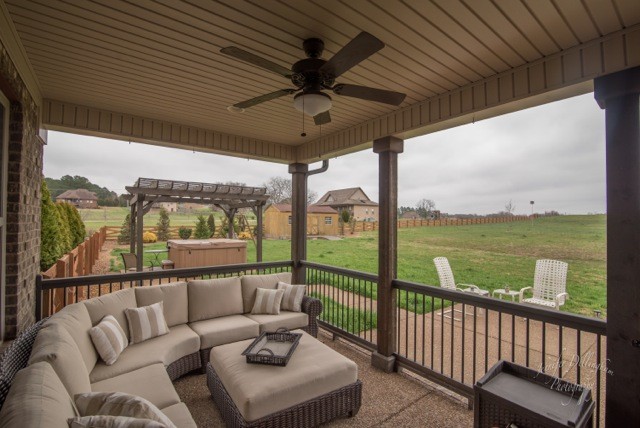 2488 Double Log Cabin Road Lebanon, TN 37087 - Photo 38 of 50 a balcony with furniture