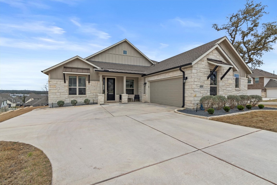 1829 Cullera Drive Leander, TX 78641 - Photo 1 of 1 front view of a house with a yard