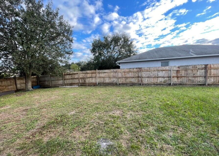 4313 Southwest Gagnon Road Port St. Lucie, FL 34953 - Photo 14 of 14 yard