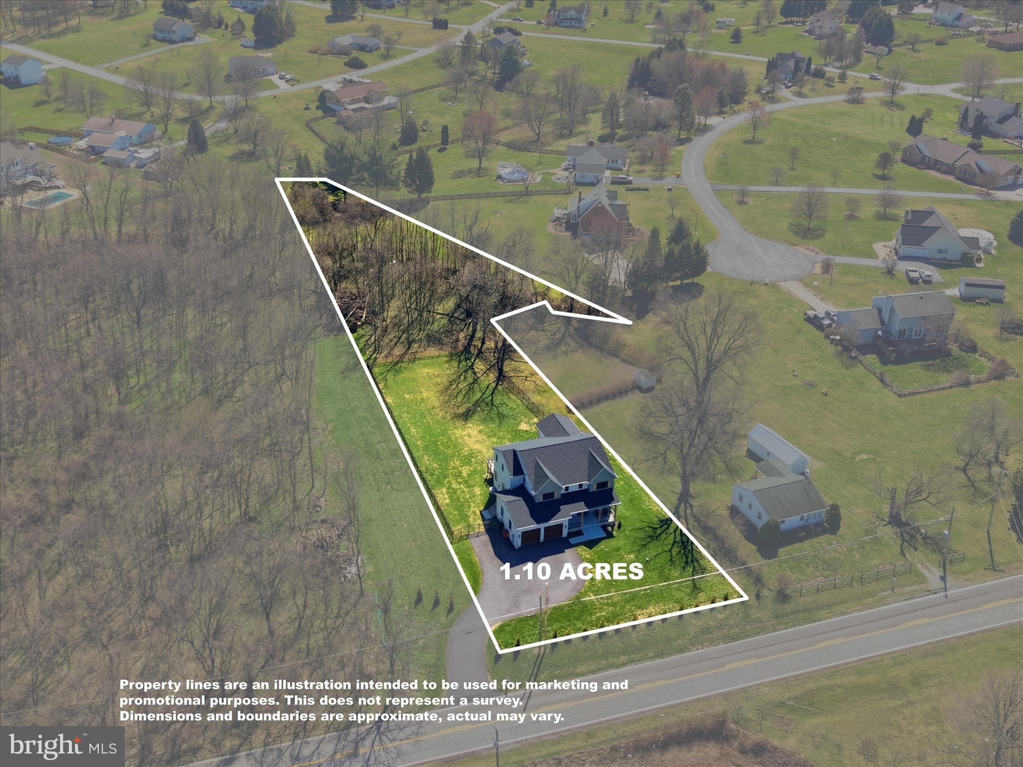 1434 Cloverdale Road Charles Town, WV 25414 - Photo 56 of 63 Property Lines