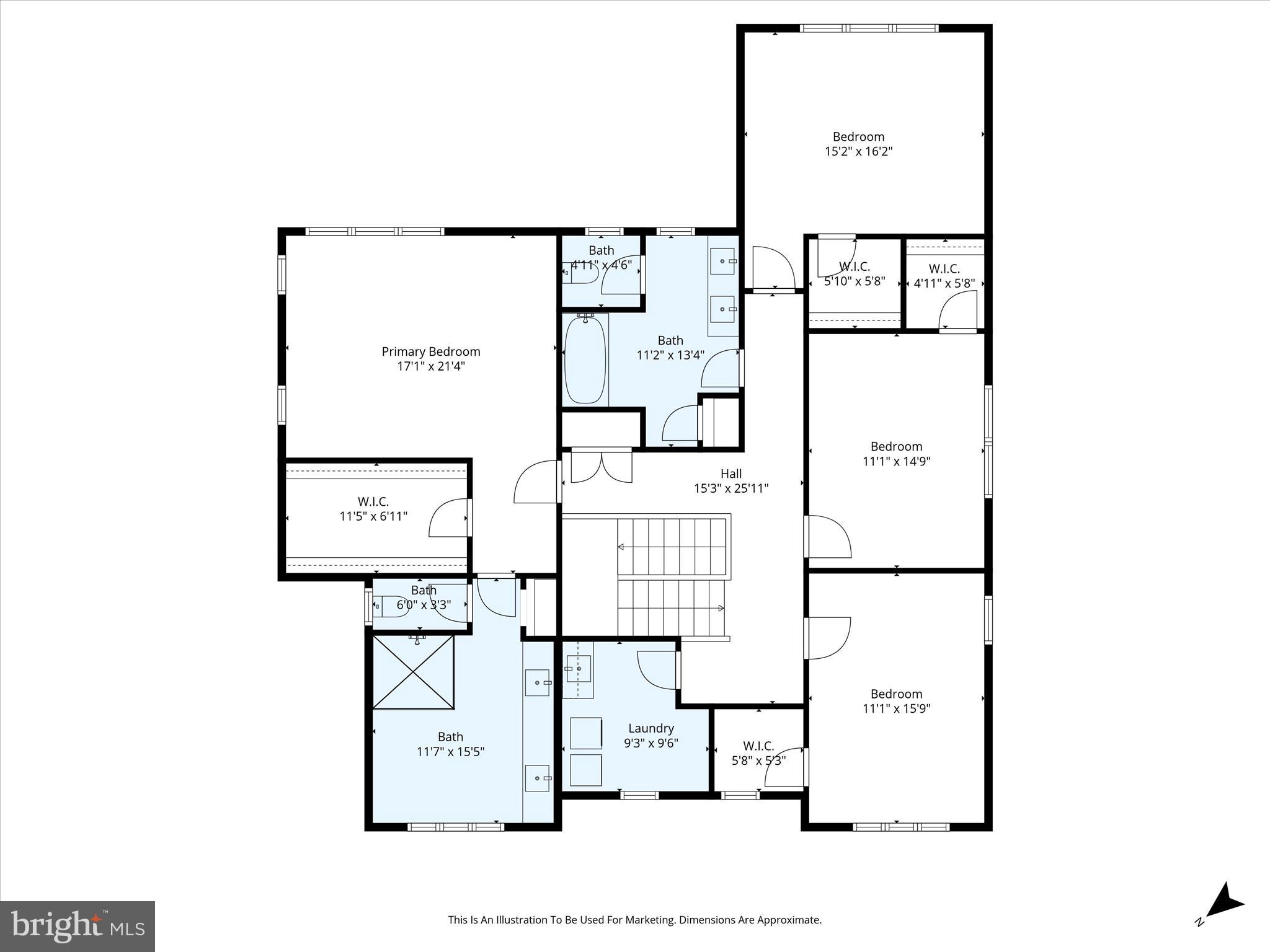 1434 Cloverdale Road Charles Town, WV 25414 - Photo 63 of 63 Upper level floorplan