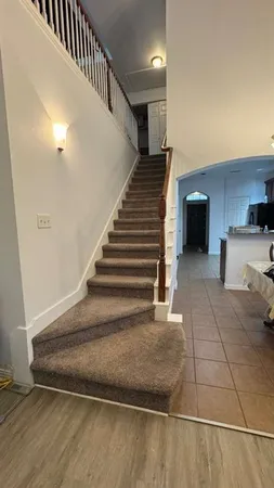 a view of entryway and hall