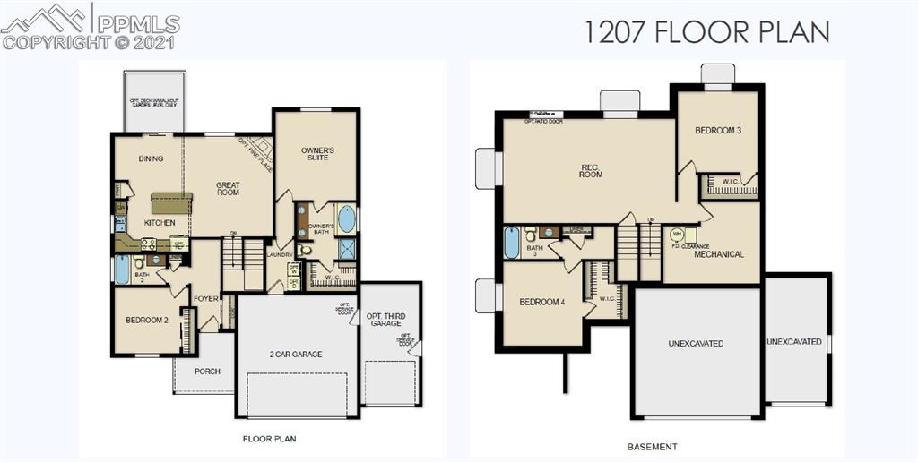 10541 Summer Ridge Drive Peyton, CO 80831 - Photo 3 of 6 a picture of a floor plan