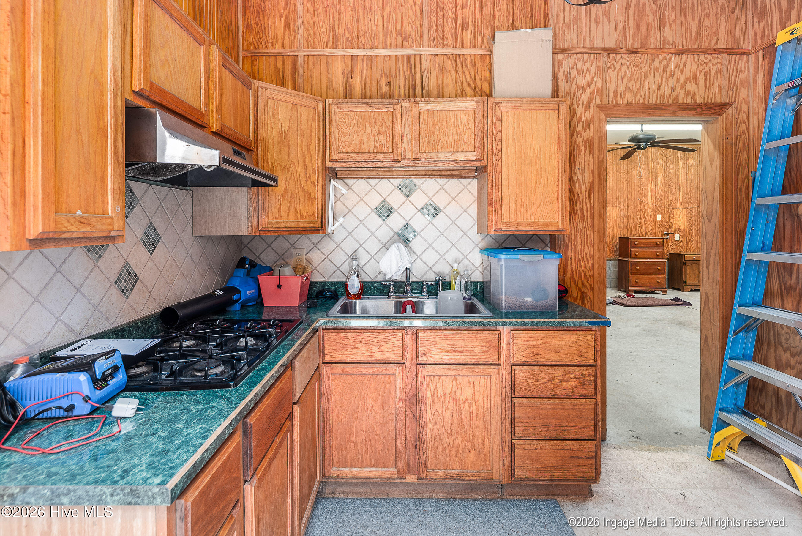 1952 Whichard Cherry Lane Road Stokes, NC 27884 - Photo 40 of 60 Kitchenette in Garage