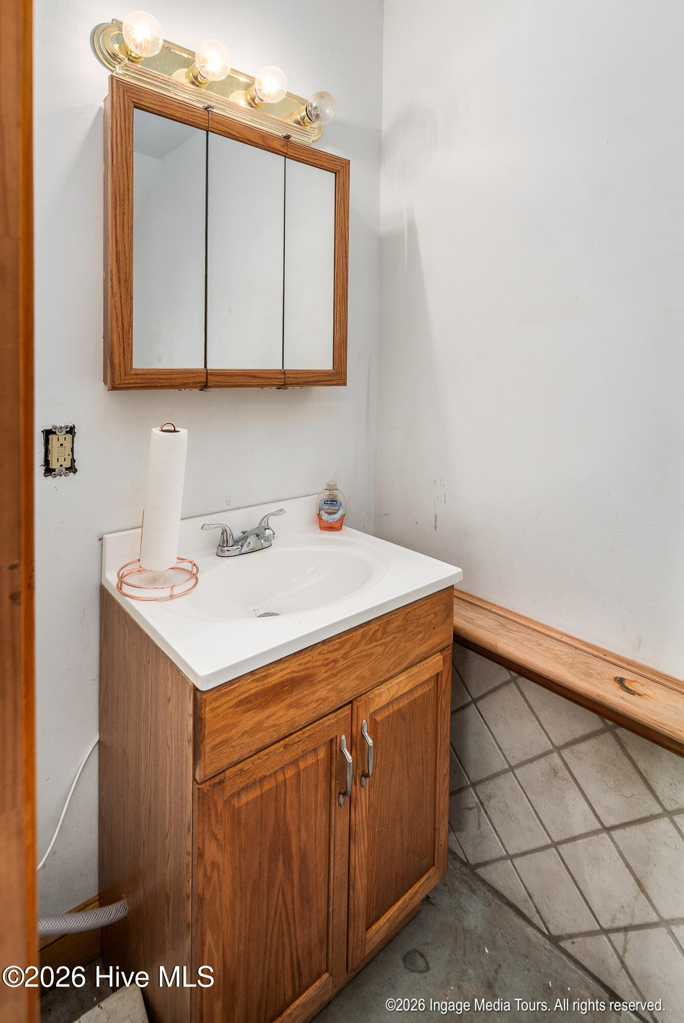 1952 Whichard Cherry Lane Road Stokes, NC 27884 - Photo 42 of 60 Bathroom in Garage