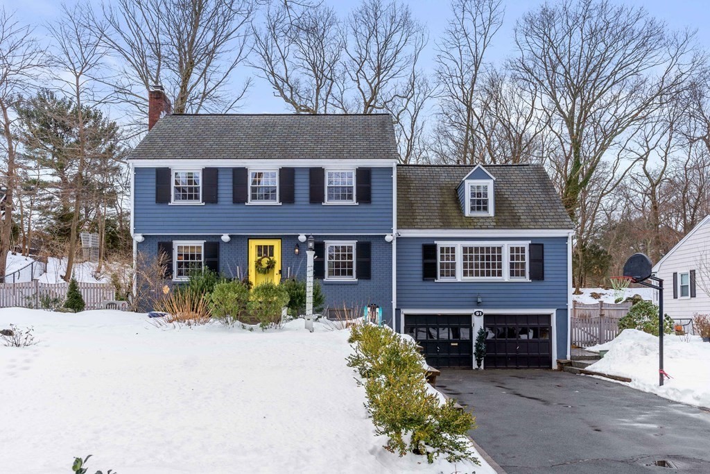 91 Valley Road Milton, MA 02186 - Photo 1 of 29 a front view of a house with a yard