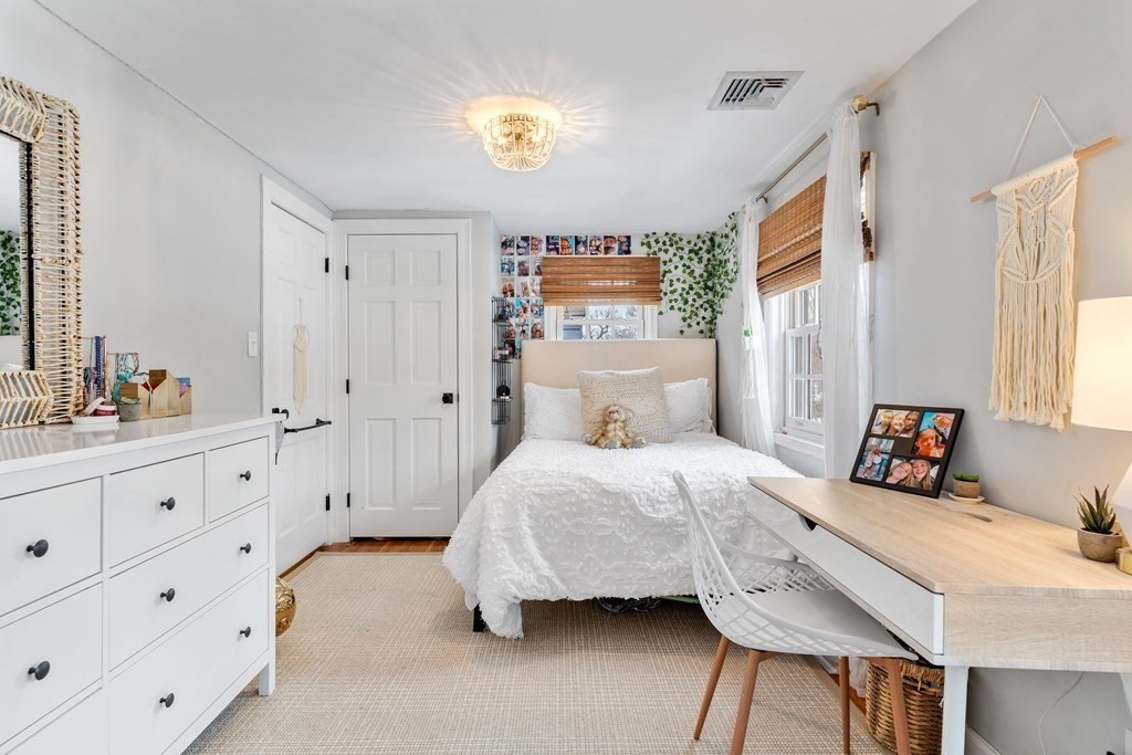 91 Valley Road Milton, MA 02186 - Photo 21 of 29 a bedroom with a bed and a dresser