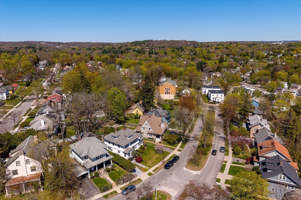 4 Chamberlain Parkway Worcester, MA 01602 - Photo 41 of 42 an aerial view of residential houses with outdoor space and ocean view