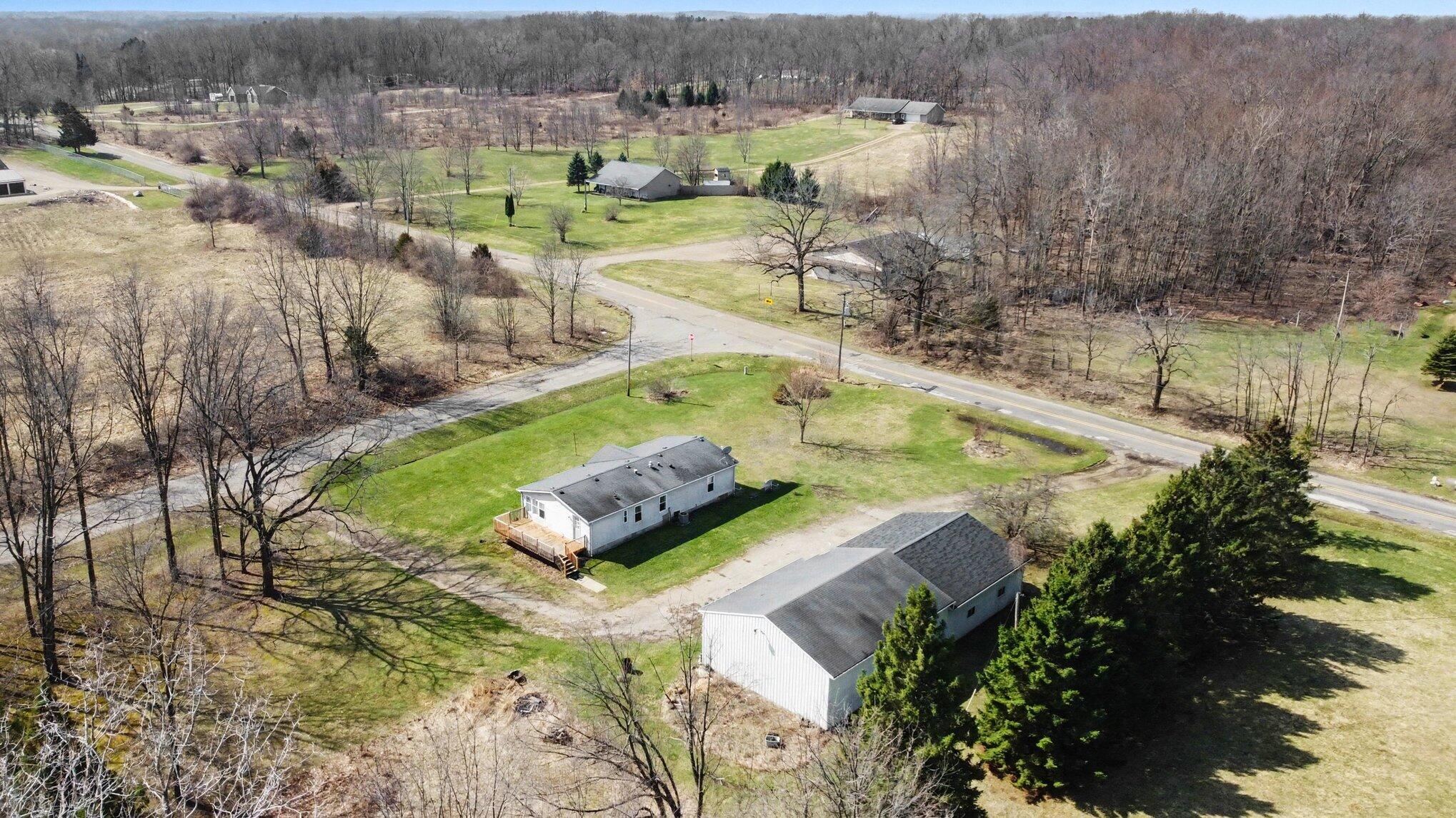 21502 26 Mile Road Olivet, MI 49076 - Photo 25 of 29 Aerial 21502 26 Mile Rd