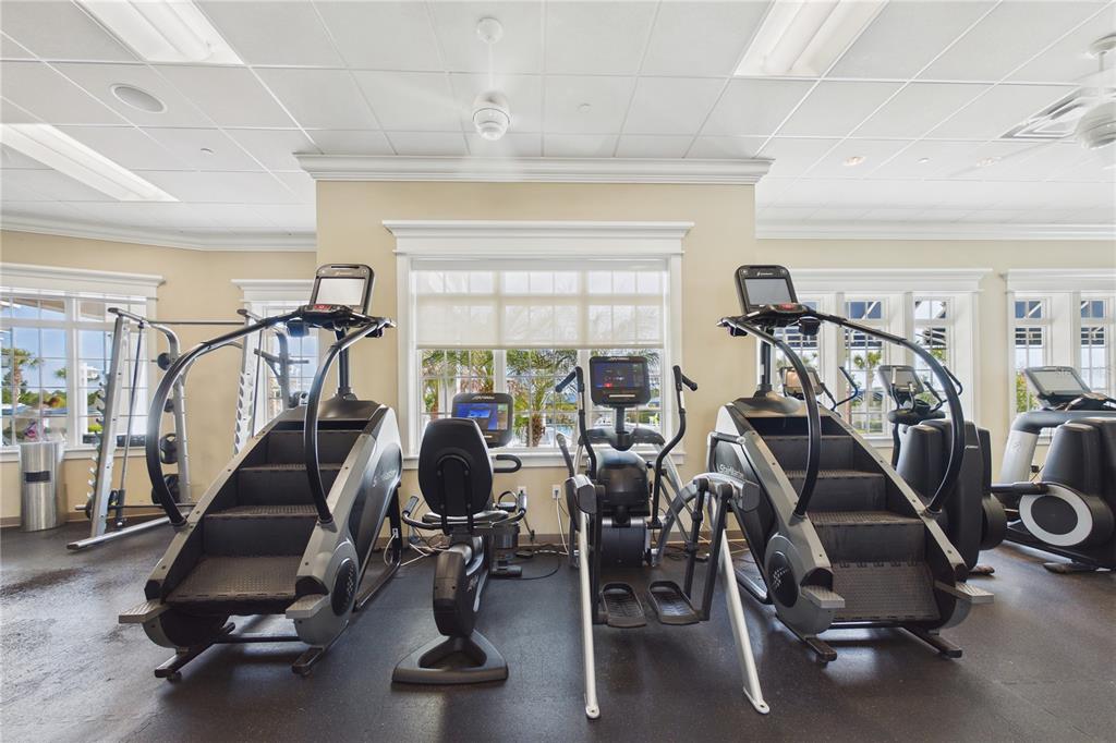 458 Convex Lane St. Augustine, FL 32095 - Photo 56 of 60 a view of a room with gym equipment